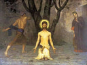 The Beheading of St. John the Baptist by Pierre Puvis de Chavannes — hand-painted cultural oil painting reproduction on canvas