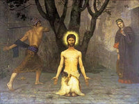 The Beheading of St. John the Baptist by Pierre Puvis de Chavannes — hand-painted cultural oil painting reproduction on canvas
