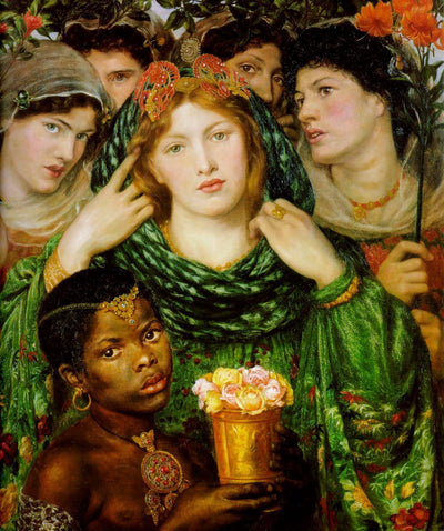 The Beloved by Dante Gabriel Rossetti — oil painting reproduction