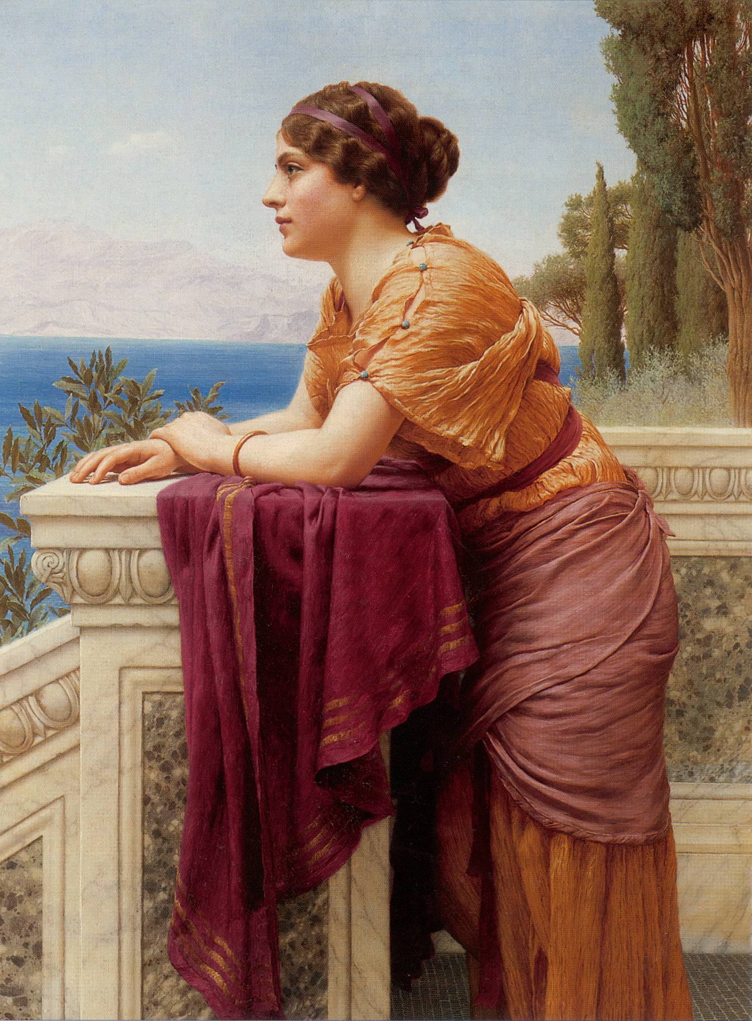 The Belvedere - John William Godward