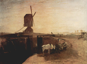 The big connection channel at Southall Mill - J.M.W. Turner