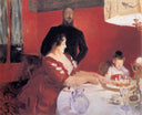 The Birthday Party by John Singer Sargent — male oil painting wall art, Impressionism