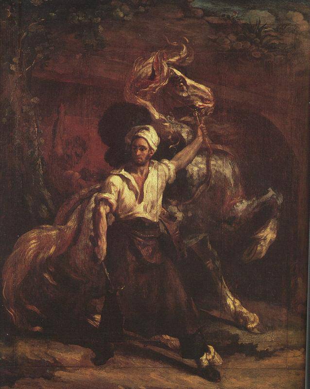 The Blacksmith's Signboard - Théodore Géricault