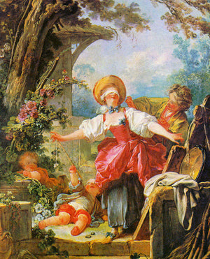 Blind Manâs Bluff - Jean-Honore Fragonard