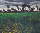 The blossoming field by Felix Vallotton — hand-painted botanical oil painting reproduction on canvas