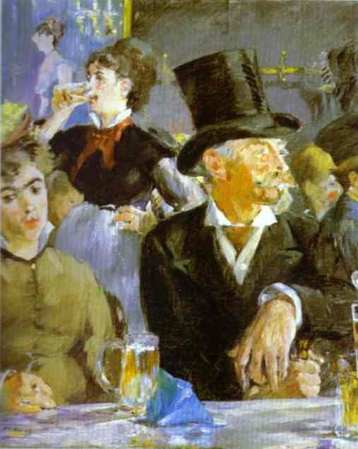 The Bock Drinkers - Edouard Manet