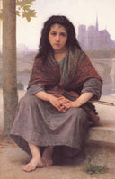 The Bohemian by William-Adolphe Bouguereau — hand-painted portrait oil painting reproduction on canvas