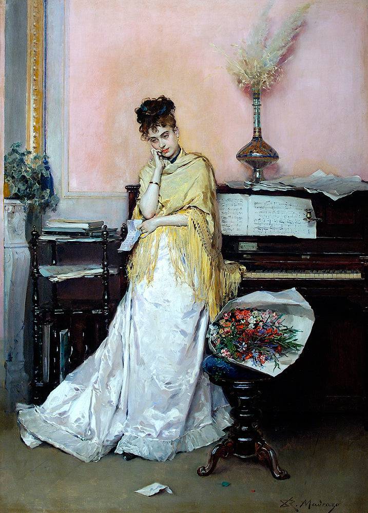 The bouquet - Raimundo de Madrazo