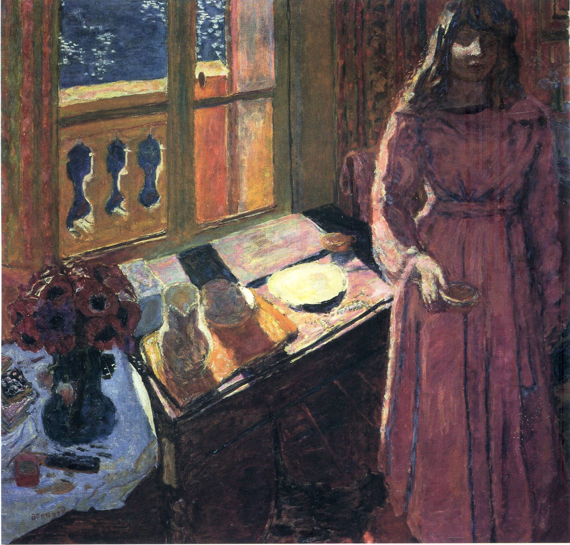 The Bowl of Milk - Pierre Bonnard