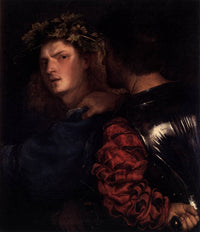 The Bravo by Titian — hand-painted portrait oil painting reproduction on canvas