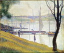 The Bridge at Courbevoie by Georges Seurat — hand-painted botanical oil painting reproduction on canvas
