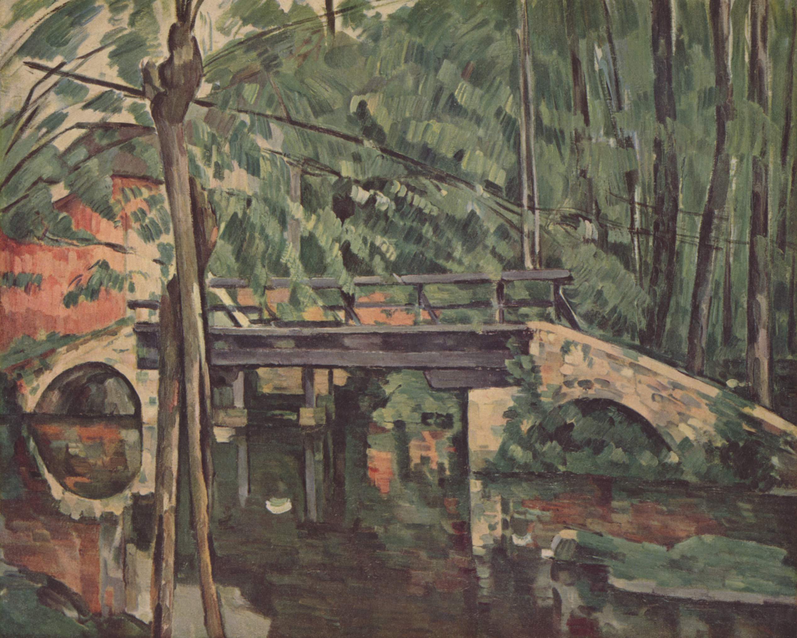 The Bridge at Maincy - Paul Cezanne