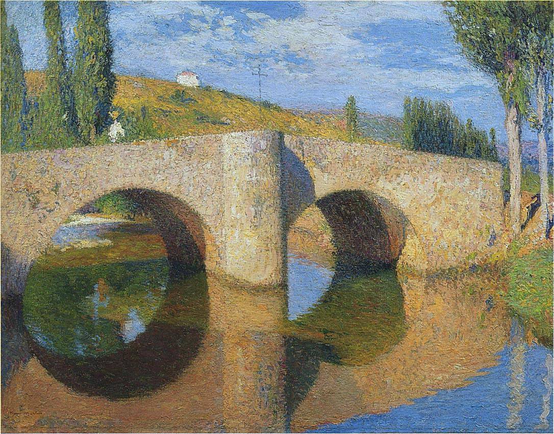 The Bridge in Labastide du Vert - Henri Martin