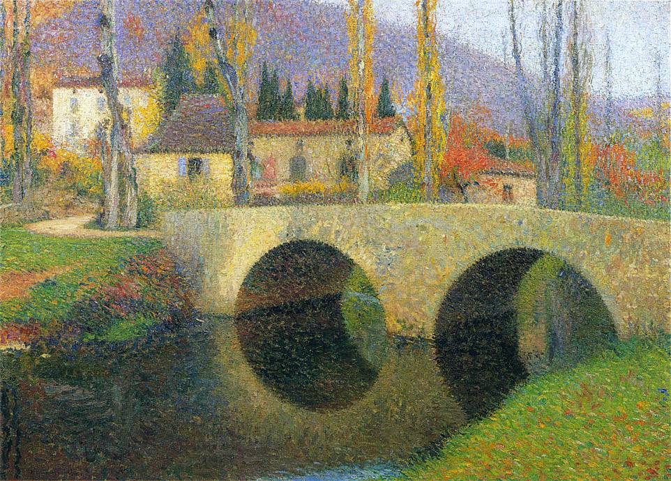 The Bridge in Labastide du Vert - Henri Martin