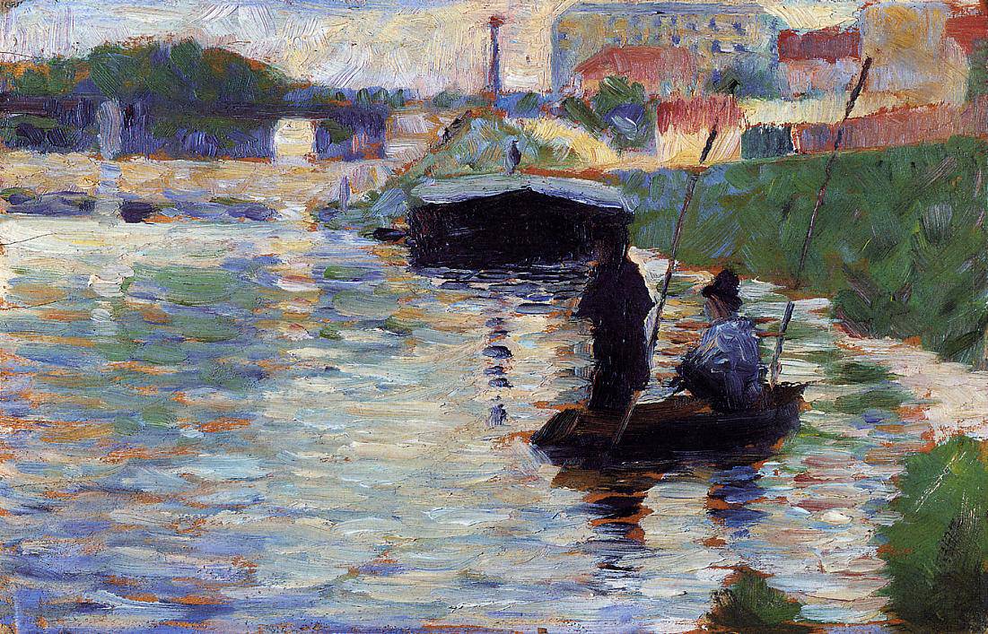 The Bridge - View of the Seine - Georges Seurat