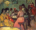 The Brothel by Vincent van Gogh — group oil painting wall art, Post Impressionism