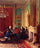 The Brown Family in living room