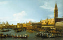 The Bucintoro, Venice by Canaletto — hand-painted cultural oil painting reproduction on canvas