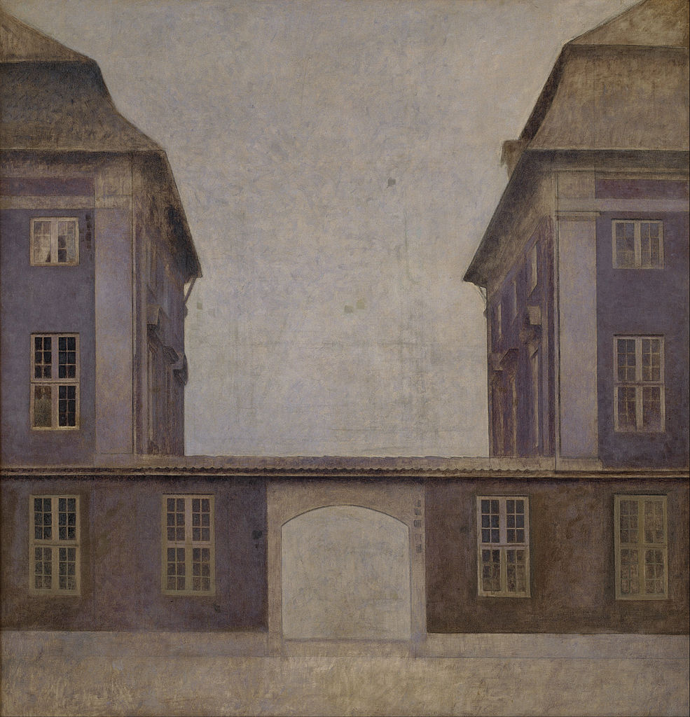 The Buildings of the Asiatic Company, seen from St. Annæ Street - Vilhelm Hammershoi