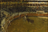 The bullfight by Marià Fortuny — hand-painted landscape oil painting reproduction on canvas
