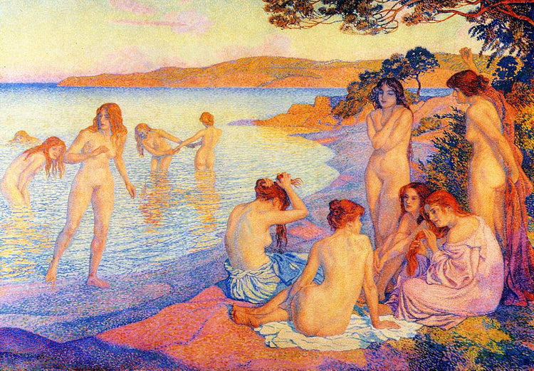 The burning time - Theo van Rysselberghe