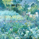 The Cabbage Patch by John Henry Twachtman — hand-painted architectural oil painting reproduction on canvas