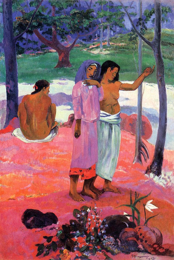 The Call by Paul Gauguin — hand-painted botanical oil painting reproduction on canvas