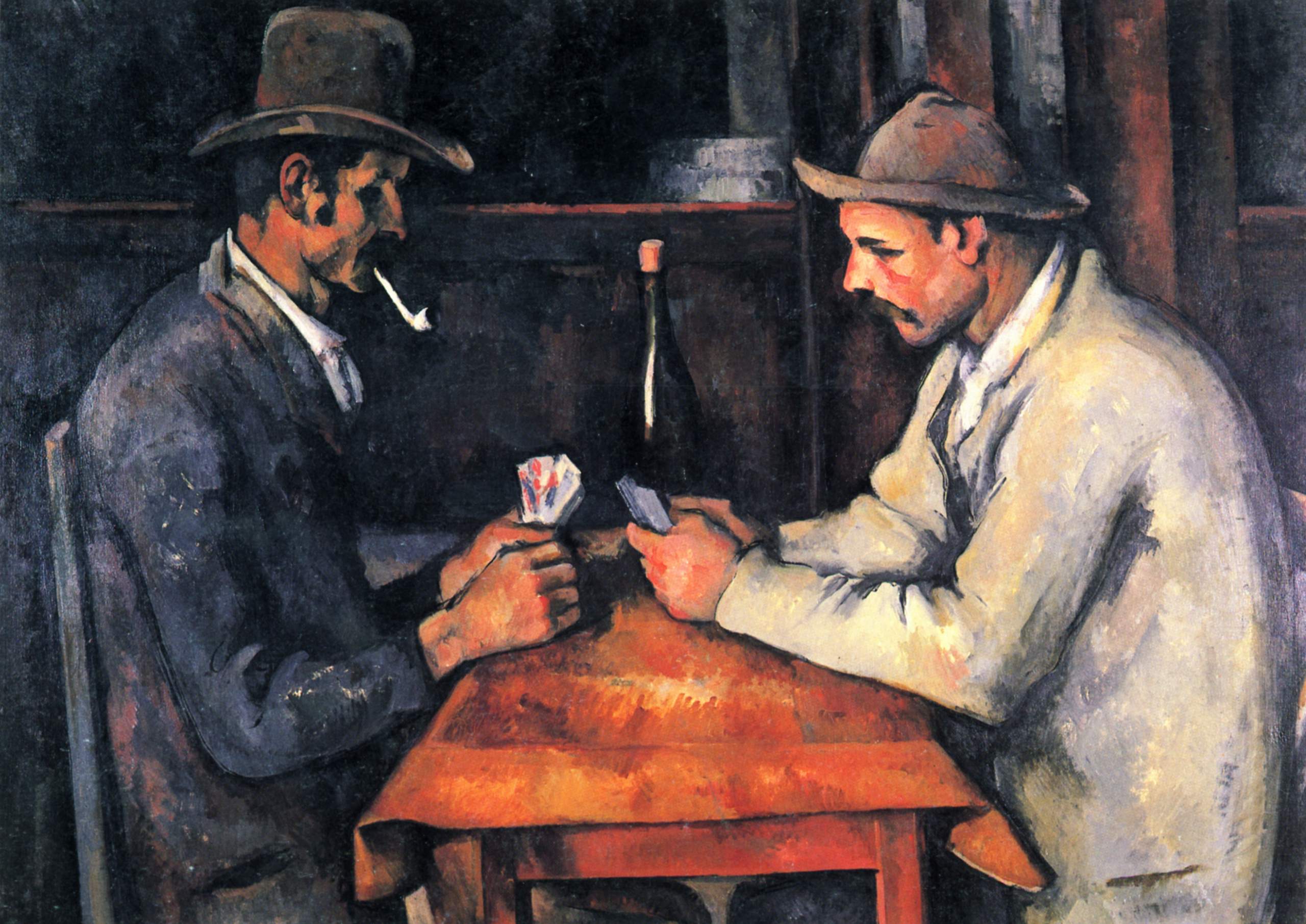 The Card Players - Paul Cezanne