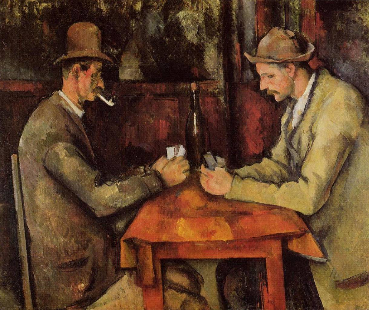 The Card Players - Paul Cezanne