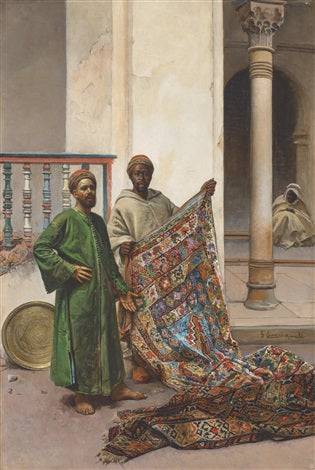 The carpet merchant - Gustavo Simoni