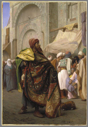 The Carpet Merchant of Cairo - Jean-Leon Gerome