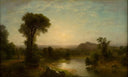 The Catskill Valley by Asher Brown Durand — hand-painted eco oil painting reproduction on canvas