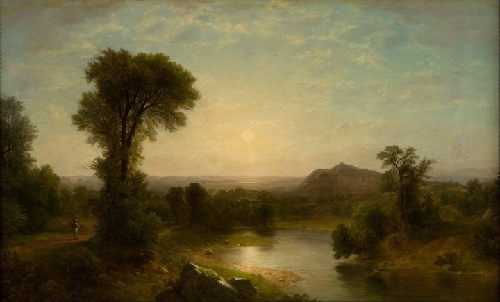 The Catskill Valley by Asher Brown Durand — hand-painted eco oil painting reproduction on canvas