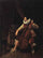 The cellist in entryway