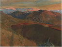 The cemetery at Sierra Nevada, Granada by Joaquín Sorolla — rock oil painting wall art, Impressionism