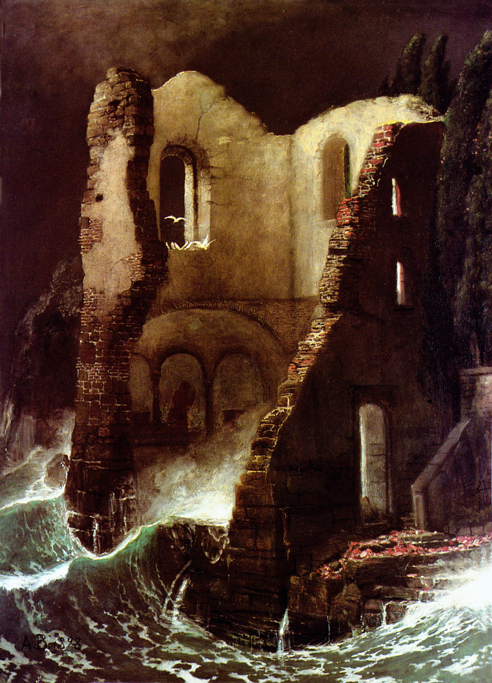 The Chapel - Arnold Böcklin