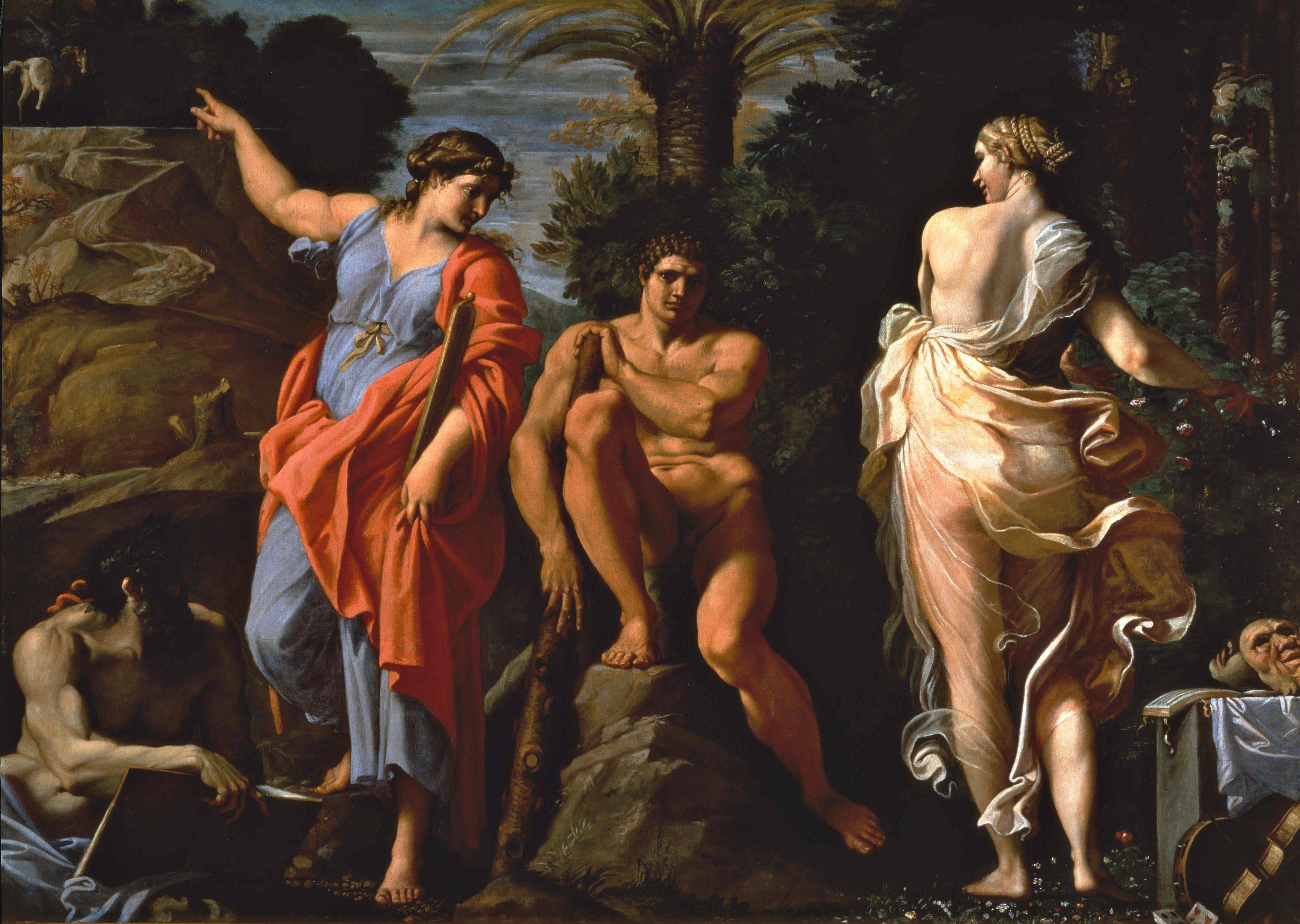 The Choice of Heracles - Annibale Carracci