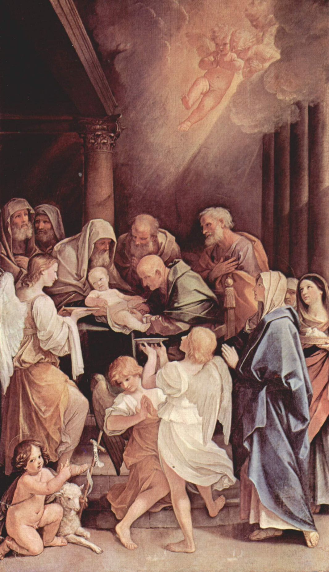 The circumcision of the Child Jesus by Guido Reni — hand-painted cultural oil painting reproduction on canvas