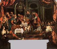 The Circumcision by Tintoretto — hand-painted cultural oil painting reproduction on canvas