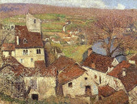 The Cirque by Henri Martin — hand-painted architectural oil painting reproduction on canvas