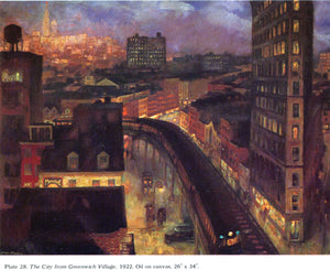 The City from Greenwich Village - John French Sloan