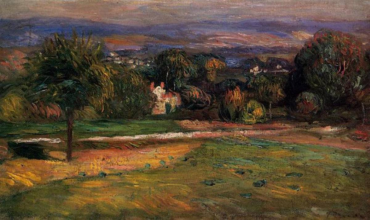 The Clearing - Pierre-Auguste Renoir