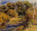The Clearing by Pierre-Auguste Renoir — hand-painted botanical oil painting reproduction on canvas