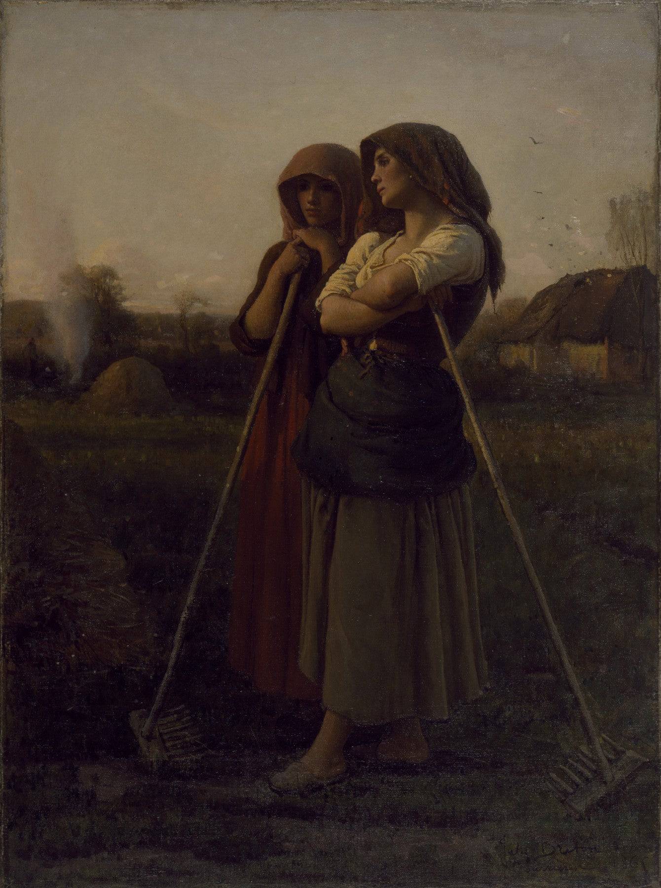 The close of day - Jules Breton