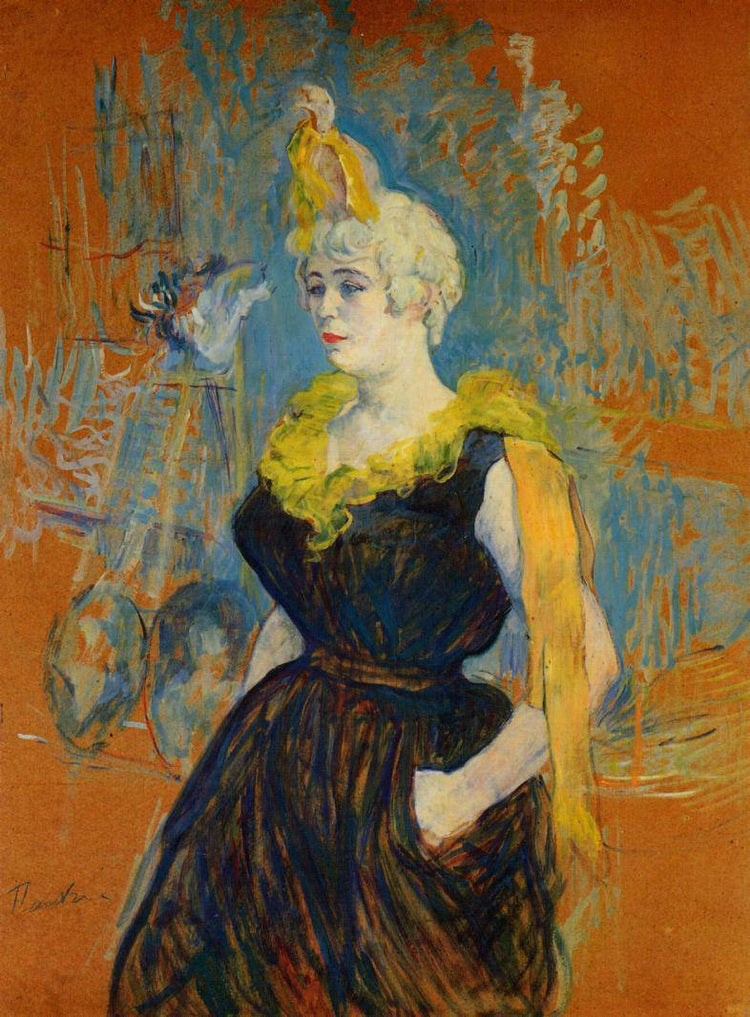 The Clown Cha U Kao - Henri de Toulouse-Lautrec