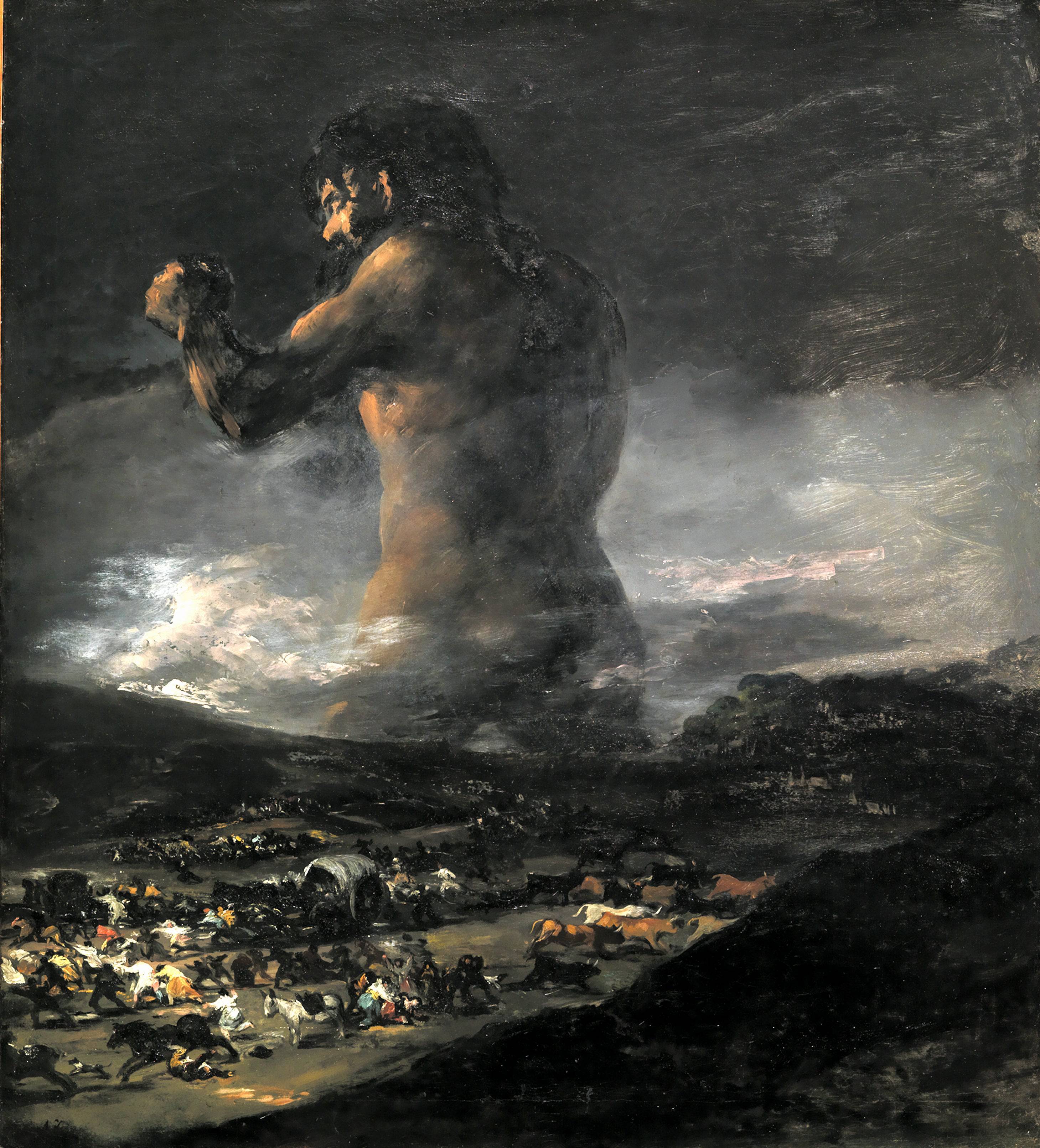 The Colossus - Francisco Goya