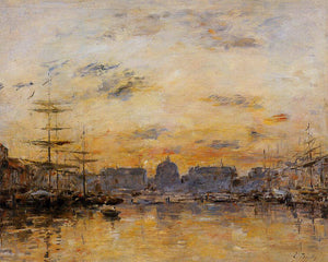 The Commerce Basin, Le Havre - Eugene Boudin