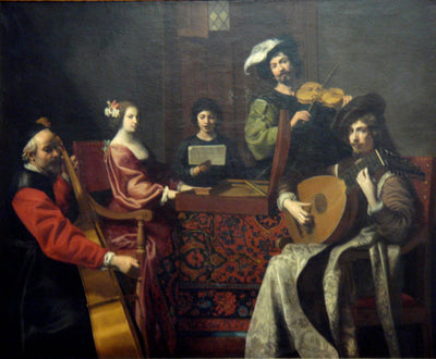 The Concert in modern living room
