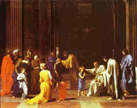 The Confirmation by Nicolas Poussin — hand-painted portrait oil painting reproduction on canvas