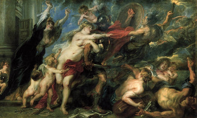 The Consequences of War by Peter Paul Rubens — oil painting reproduction